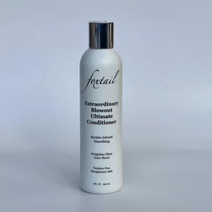 Foxtail Extraordinary Blowout Ultimate Conditioner - Weightless Smoothing with Keratin Protein & Coconut Oil - Paraben Free - 8 Fl Oz