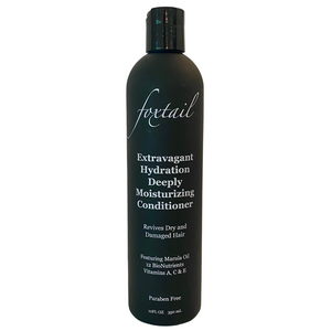 Foxtail Extravagant Hydration Deeply Moisturizing Conditioner - Botanical Oil Fusion Featuring Marula Oil, 12 BioNutrients & Vitamin E - 12 Fl Oz
