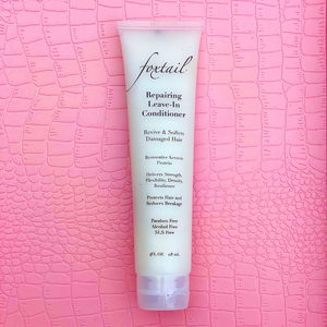 Foxtail Repairing Leave-In Conditioner – Advanced Protein Formula Smooths & Seals Split and Broken Ends - Restores Density & Flexibility - 4 Fl Oz