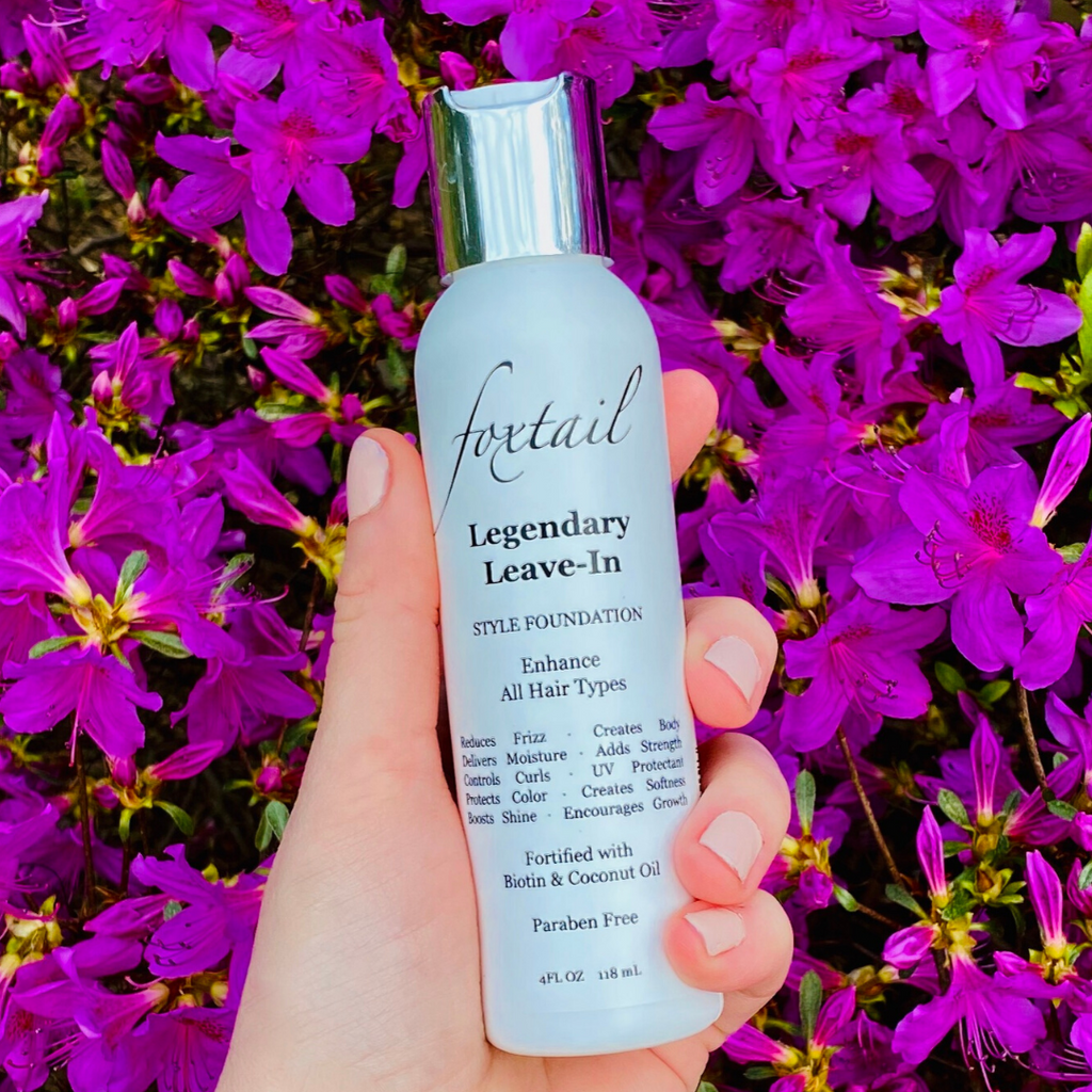 Foxtail Legendary Leave-In Nourishing Hair Serum - Advanced Smoothing Balm & Fortifying Leave-In Treatment - Featuring Biotin & Coconut Oil - 4 Fl Oz